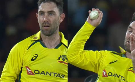 Watch Glenn Maxwell Takes A Stunner To Send Back Rohit Sharma In 3rd Odi