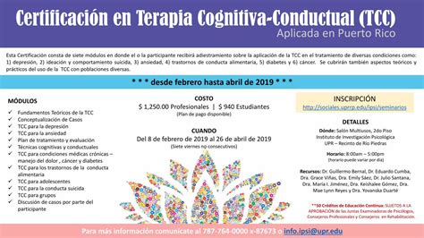 Pdf Certificación En Terapia Cognitiva Conductual Tcc Ipsi Wp Content