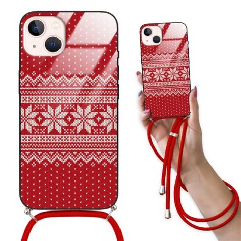 Etui Cross Glam Glass Czerwony Do Iphone Wi Teczne Zimowe Zima Top