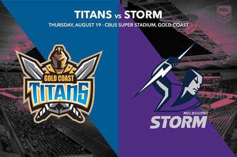 Titans Vs Storm Nrl Tips Top Odds And Value Bets Rd 23 2021