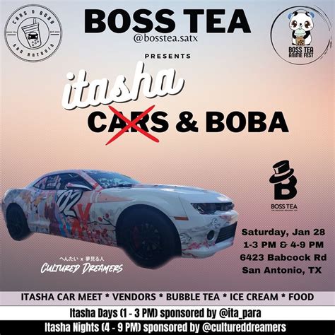 Itasha And Boba Car Meet Tx Carcruisefinder