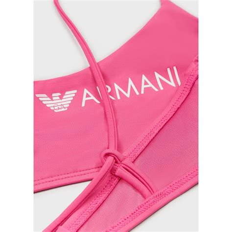 Emporio Armani Emporio Logo Bikini Ld Women Fuchsia Flannels