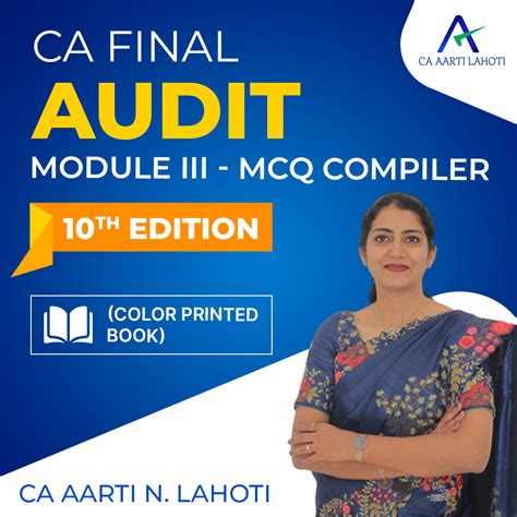 AartiLahoti CA Final Audit MCQ Compiler