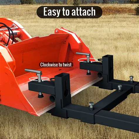 Snapklik Sulythw Clamp On Pallet Forks Lbs Tractor