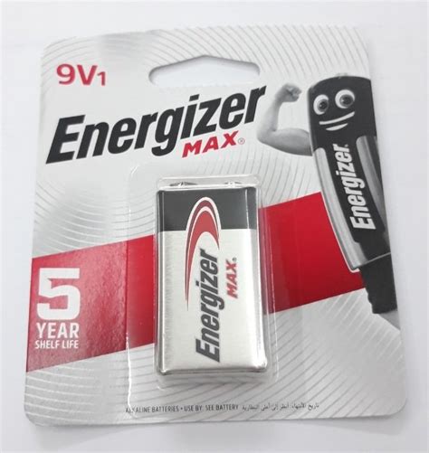 BÉ BÌNH Pin vuông 9V Energizer Max 522 BP1 Alkaline Batteries