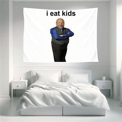 Bertram I Eat Kids Funny Tapestry Jesse Tapestry Funny Meme - Etsy