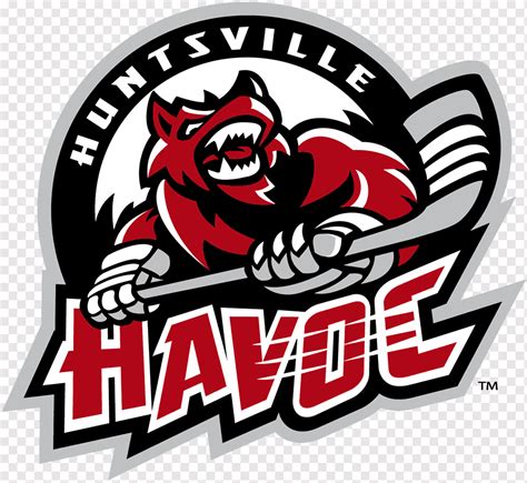 Logotipo De Huntsville Havoc Deportes Hockey Sobre Hielo Liga De