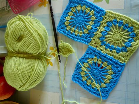 Ravelry Wagon Wheel Square Pattern By Penny Peberdy