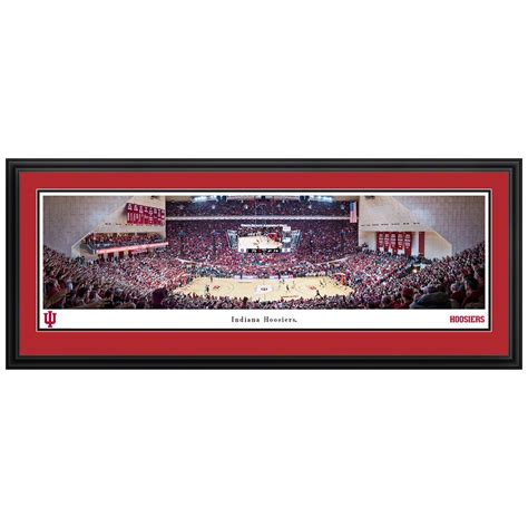 Indiana Hoosiers Assembly Hall Deluxe Frame New Panorama Official Indiana University Athletics