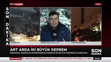 Trt Haber Canl On Twitter Malatya Kent Merkezindeki Arama Kurtarma