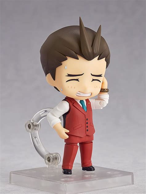 Set Of 6 Nendoroid More Face Swap Phoenix Wright Miles Edgeworth