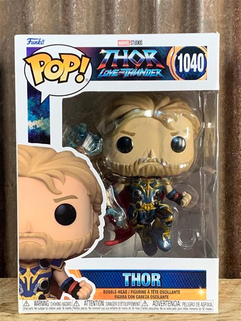 Funko Pop Marvel Thor Love And Thunder Mighty Thor Jane Glow