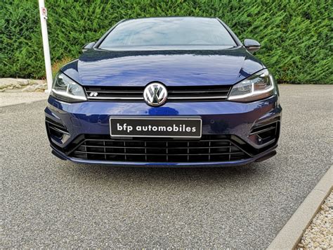 Golf R Cv Atlantic Blue Metallic Bfp Automobiles Vente De