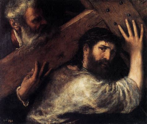 Christ Carrying the Cross - Titian - WikiArt.org - encyclopedia of ...