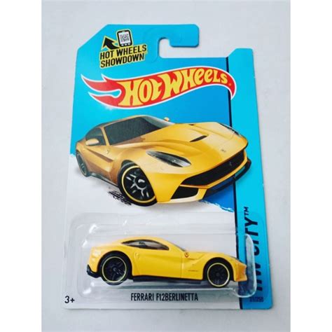 Jual Hot Wheels Ferrari F Berlinetta Kuning Shopee Indonesia