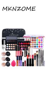 Professional Makeup Set MKNZOME 28Pcs Make Up Set With Make Up Bag