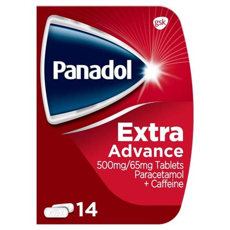 Buy Panadol Extra Advance 14 Tablets Online | Daily Chemist