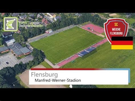 Manfred Werner Stadion SC Weiche Flensburg 08 Google Earth 2016