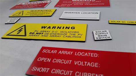 Electrical Labels And Signs Total Engraving Total Engraving