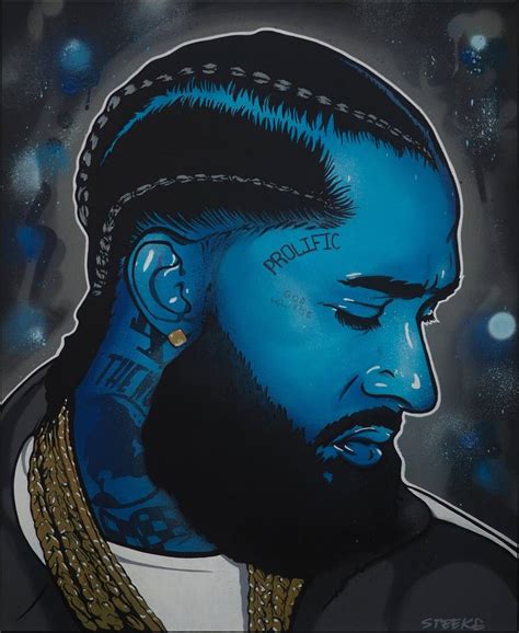 Nipsey Hussle Painting By Sergei Statsenko Saatchi Art