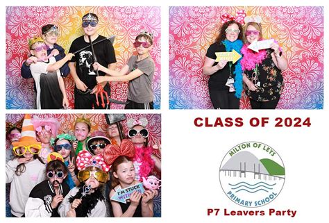 Milton Of Leys P7 Leavers Party 2024 Gruvi Photo Booths Inverness