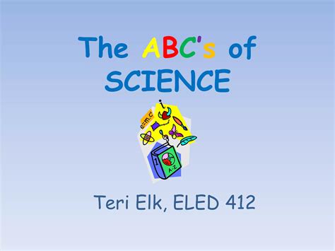 science abc book pptx
