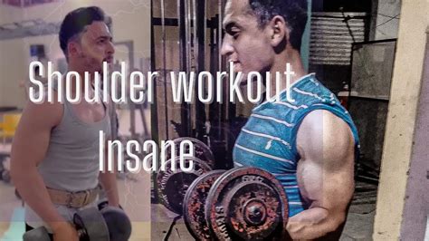 Insane Shoulder Pump Workout Shoulder Workout Youtube