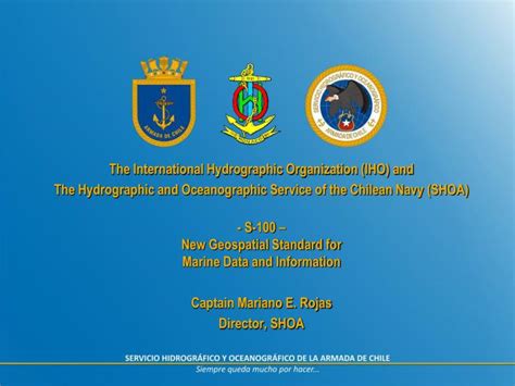 Ppt The International Hydrographic Organization Iho And Powerpoint