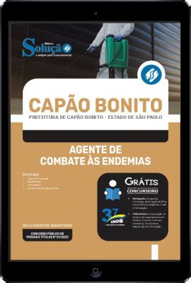 Apostila Prefeitura De Cap O Bonito Sp Em Pdf Agente De Combate S