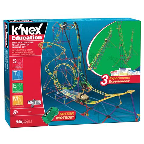 Knex Build And Learn Roller Coaster Thimble Toys