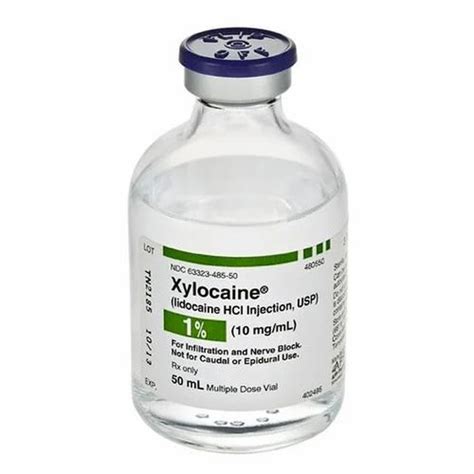 Lidocaine Lignocaine Injection Xylocaine W V Ml At Rs Piece