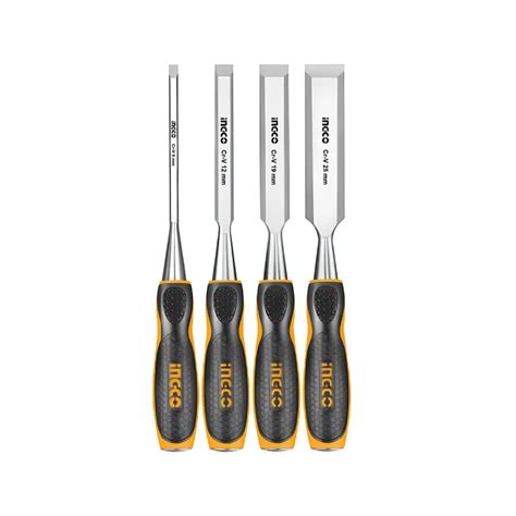 INGCO Ingco Premium Quality 4 Pcs Wood Chisel Set HKTWC0401