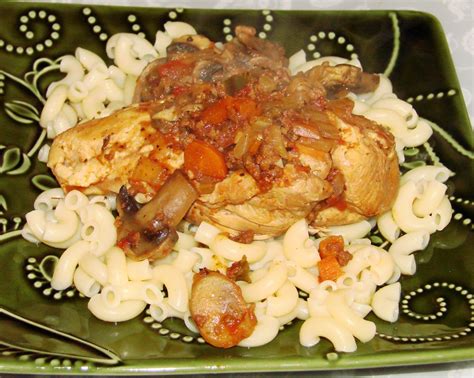 Chicken With Mushrooms And Tomato Crock Pot Recipe