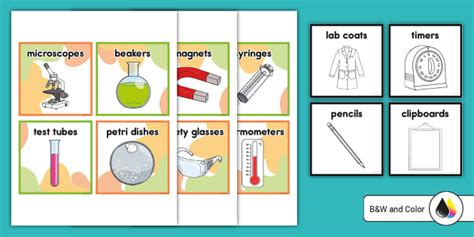 Science Lab Dramatic Play Labels (Teacher-Made) - Twinkl