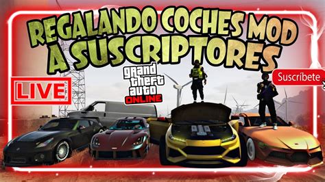 REGALANDO COCHES MODA A SUSCRIPTORES GTA 5 ONLINE PS5 YouTube