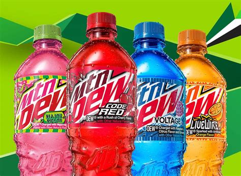 How Much Sugar Is In Mountain Dew