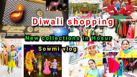 Diwali Shopping In Hosur 😍🎉 Chennai Silks New Collections Hosur Vlog