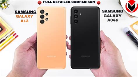 Samsung Galaxy A13 Vs Samsung Galaxy A04s Youtube