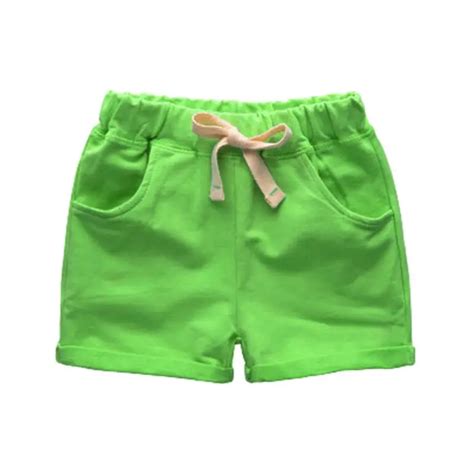 Colorful Fashion Baby Trousers Kids Knee Length Shorts Childrens