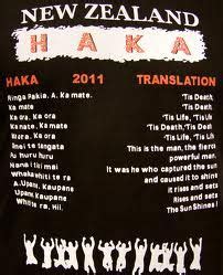 All Blacks Haka Lyrics