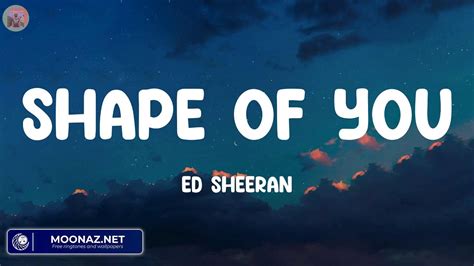 Shape Of You Ed Sheeran Lyrics James Arthur Ft Anne Marie Ed