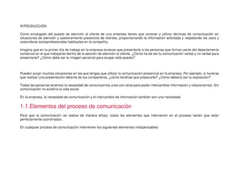 Comunicacion Y Atencion Al Cliente La Comunicacion En La Empresa