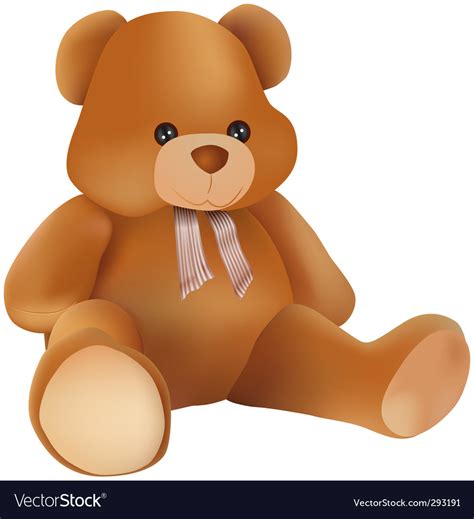 Teddy Bear Royalty Free Vector Image Vectorstock