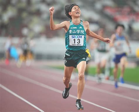 【陸上】青山学院大の黒田朝日、27分52秒02で日本人トップ3位、今後は駅伝集中へ／関東インカレ 陸上写真ニュース 日刊スポーツ