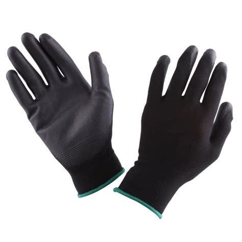 Hurrise Gants Pu Paires De Gants Tricot S De S Curit Au Travail