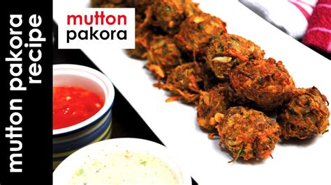 সুস্বাদু মাটন পাকোরা Meat Pakora Mutton Pakora How To Make