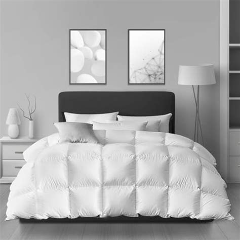 Luxury Duck Feather Quilt King Size Duvet 13 5 Tog Breathable Warm Hotel Qualty Anti Dust Mite