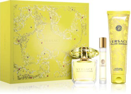 Versace Yellow Diamond Coffret Cadeau Xiv Pour Femme Notino Fr