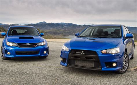 Subaru Wrx Sti Vs Mitsubishi Lancer Evolution X Special