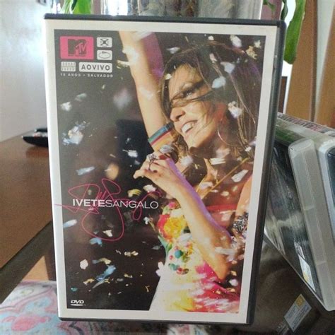 Dvd Ivete Sangalo Mtv Ao Vivo Original Shopee Brasil